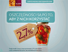 Tablet Screenshot of lokata.aliorbank.pl